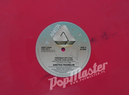 Aretha Franklin The Pink Cadillac Mix Pink Vinyl Arista ‎– ARIST 22624