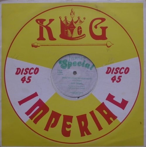 Junior Delgado ‎– Open The Door To Your Heart Yvonne's Special ‎– YS 02