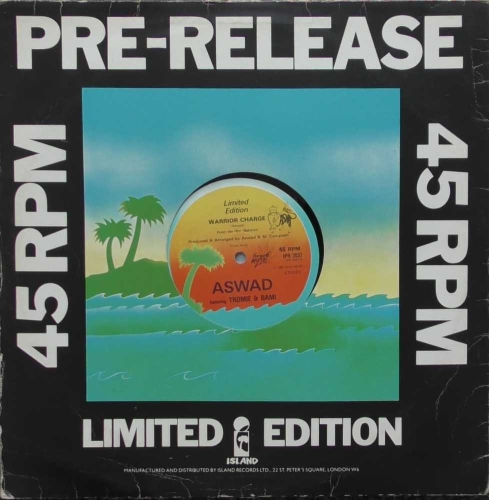 Aswad ‎– Warrior Charge Island Records ‎– IPR 2037