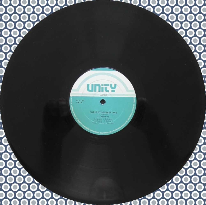 J. Osborne / General Trees ‎– Put It By Number One / You To Good Unity Sounds ‎– UN006