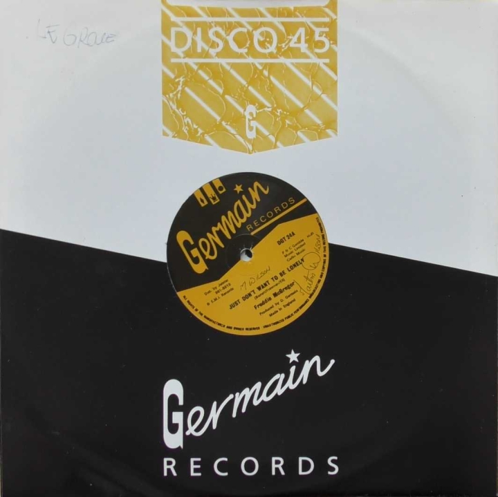 Freddie McGregor ‎– Just Don't Want To Be Lonely Germain Records ‎– DGT 24
