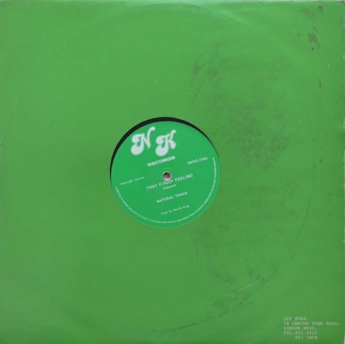 Natural Touch ‎– That Funny Feeling NK Records ‎– NKRD018
