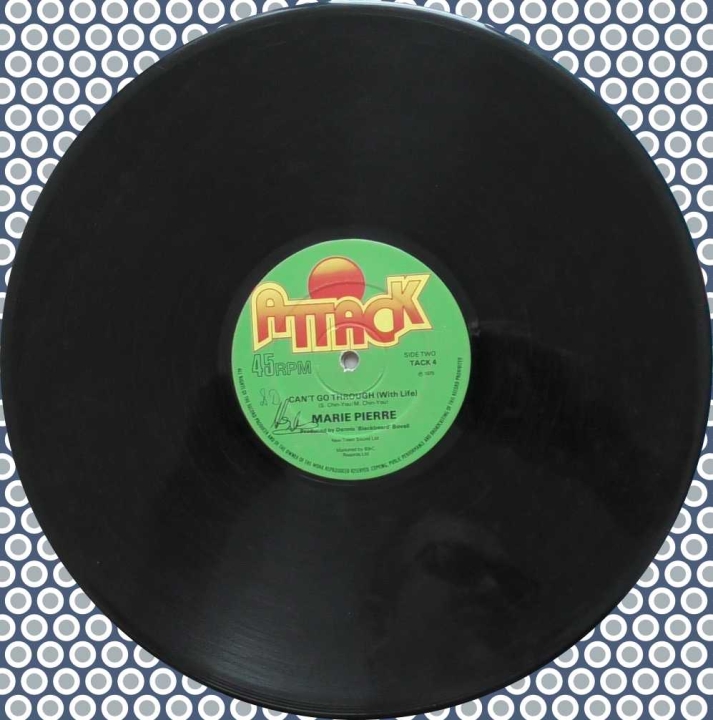Marie Pierre ‎– Nothing Gained (From Loving You) Attack ‎– TACK 4