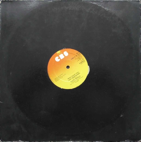 Third World ‎– Dancing On The Floor (Hooked On Love) CBS ‎– CBS A 13 1214