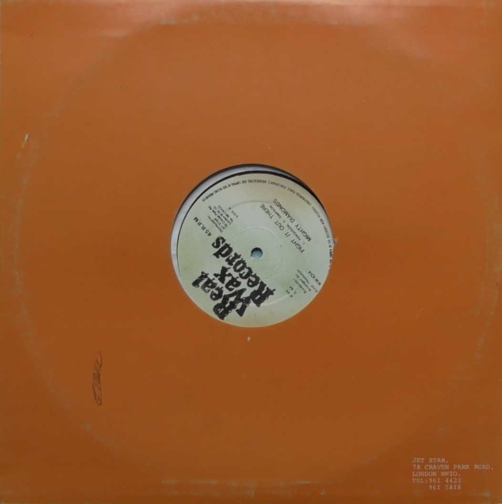 Mighty Diamonds / Well Pleased And Satisfied ‎– Fight It Out There / Somebody's Watching You Real Wax Records ‎– RW 1014