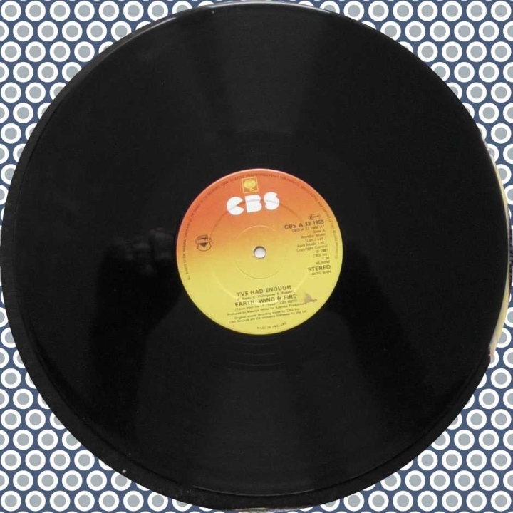 Earth, Wind & Fire ‎– I've Had Enough CBS ‎– CBS A 13 1959