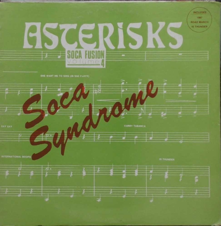 Asterisks ‎– Soca Syndrome Straker's Records ‎– GS 2275