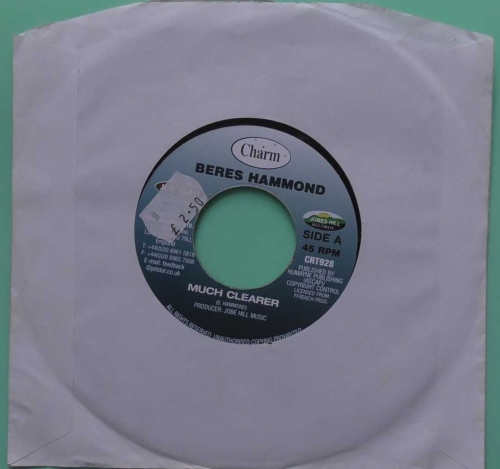 Beres Hammond ‎– Much Clearer  Charm ‎– CRT 928