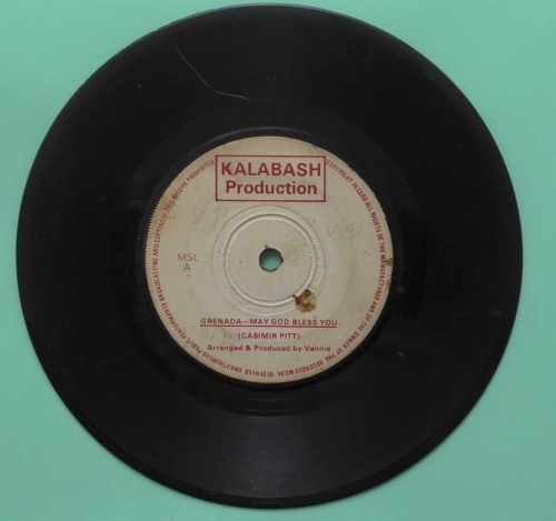 Casimir Pitt ‎– Grenada - May God Bless You Kalabash Production ‎– none