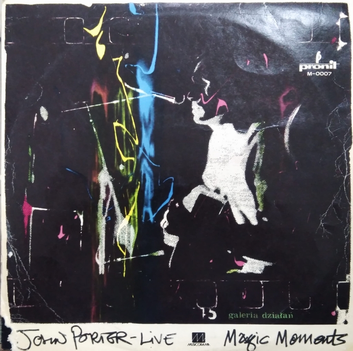 John Porter-Live ‎– Magic Moments  Pronit ‎– M-0007