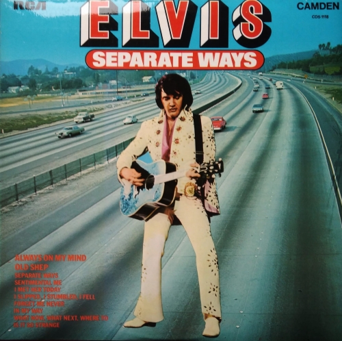 Elvis ‎– Separate Ways RCA Camden ‎– CDS 1118