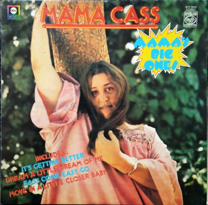 Mama Cass ‎– Mama's Big Ones Music For Pleasure ‎– MFP 50252