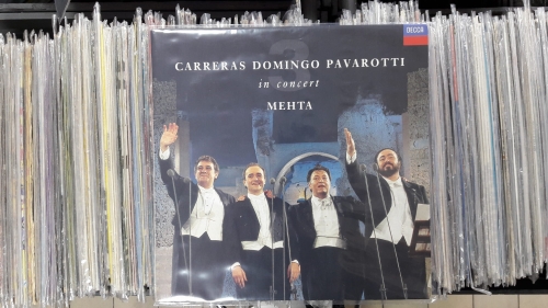 Carreras, Domingo, Pavarotti, Mehta ‎– In Concert Decca ‎– 430 433-1 Vinyl, LP, Album +Booklet