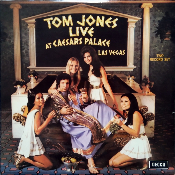 Tom Jones ‎– Live At Caesar's Palace Decca ‎– DKL 1/1 & 1/2