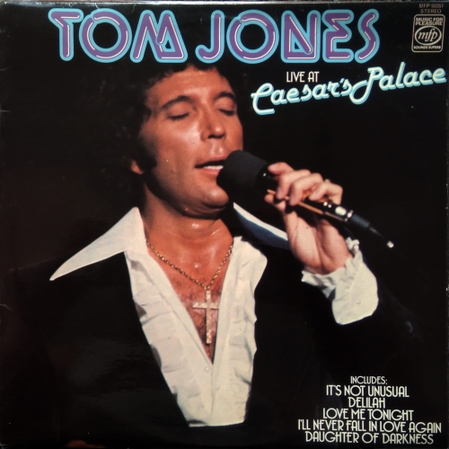 Tom Jones ‎– Live At Caesar's Palace Music For Pleasure ‎– MFP 50351