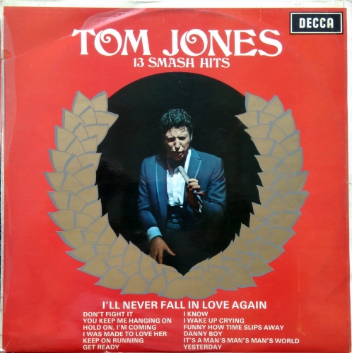 Tom Jones ‎– 13 Smash Hits Decca ‎– SKL.4909