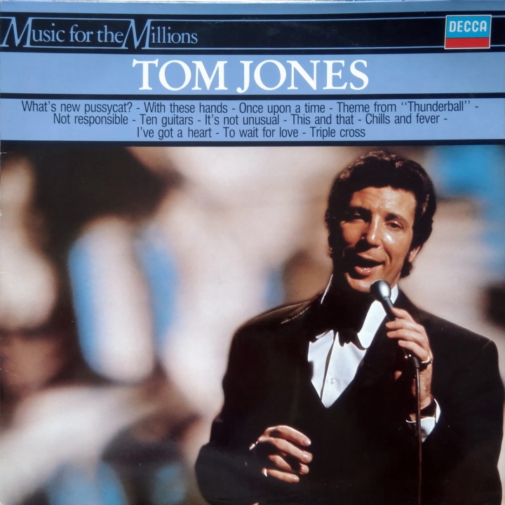Tom Jones ‎– Tom Jones Decca ‎– 6495 106