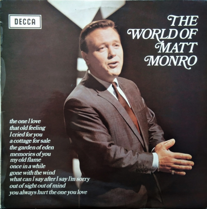 Matt Monro ‎– The World Of Matt Monro Decca ‎– SPA 133