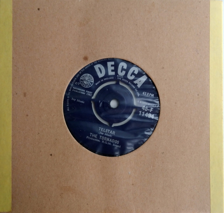 The Tornados ‎– Telstar Decca ‎– 45-F 11494