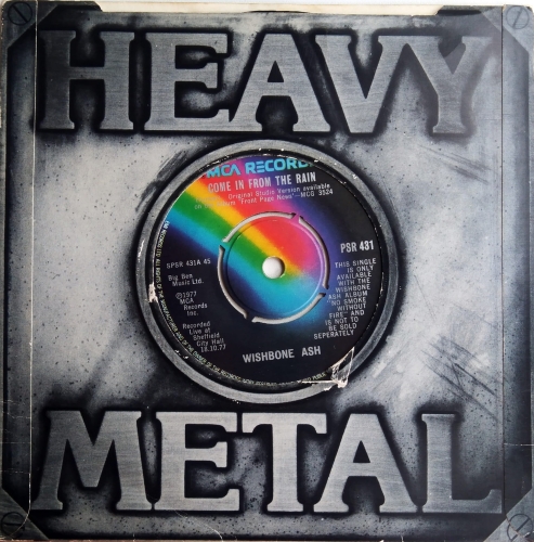 Wishbone Ash ‎– Come In From The Rain / Lorelei MCA Records ‎– PSR 431