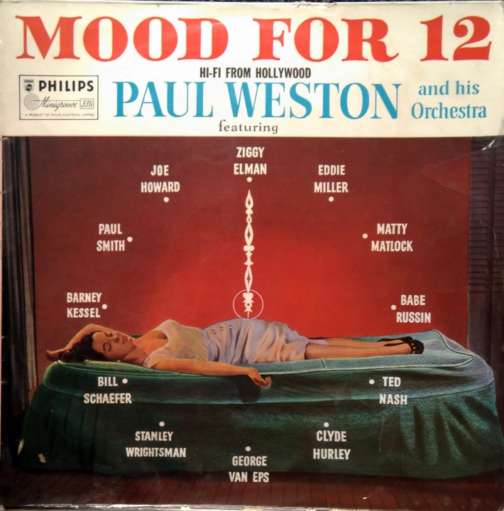 Paul Weston And His Orchestra ‎– Mood For 12 Philips ‎– BBL 7065
