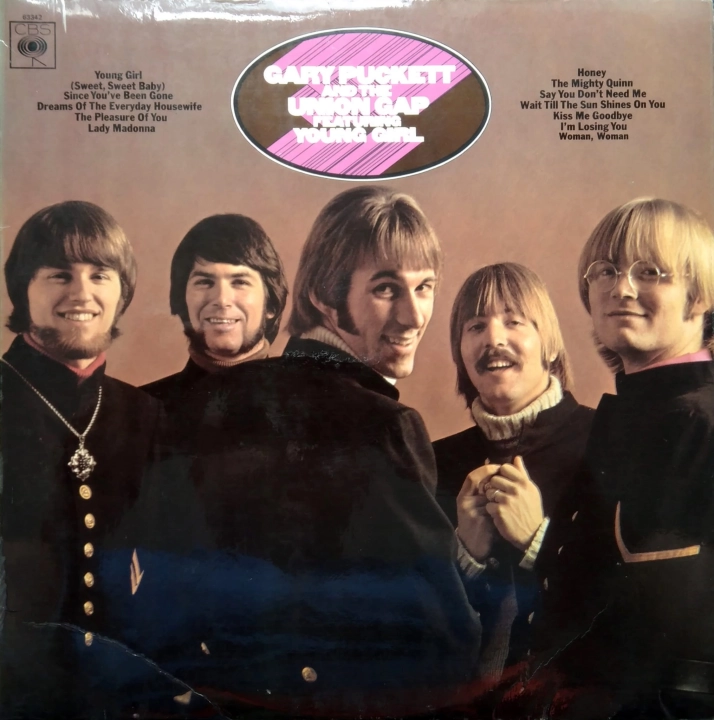 Gary Puckett And The Union Gap ‎– Gary Puckett And The Union Gap Featuring "Young Girl" CBS ‎– S 63342