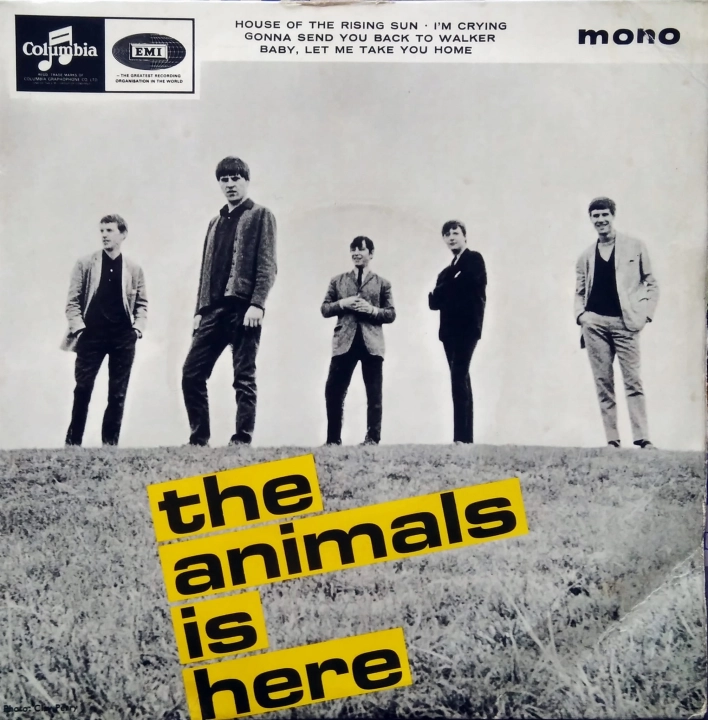 The Animals ‎– The Animals Is Here Columbia ‎– SEG 8374 Vinyl, 7", EP, Mono