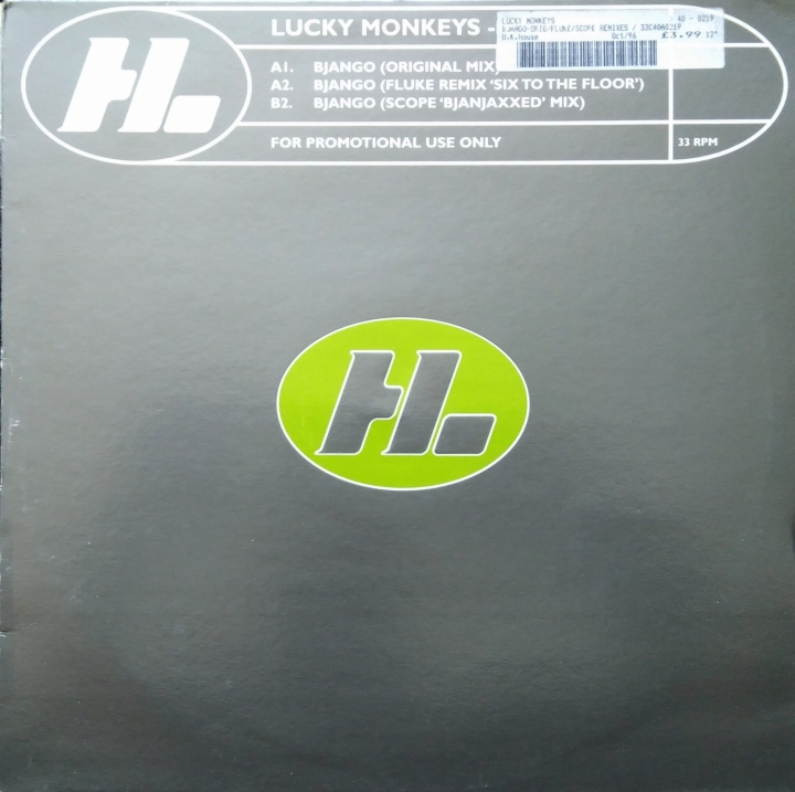 Lucky Monkeys ‎– Bjango Hi Life Recordings ‎– LUCK1