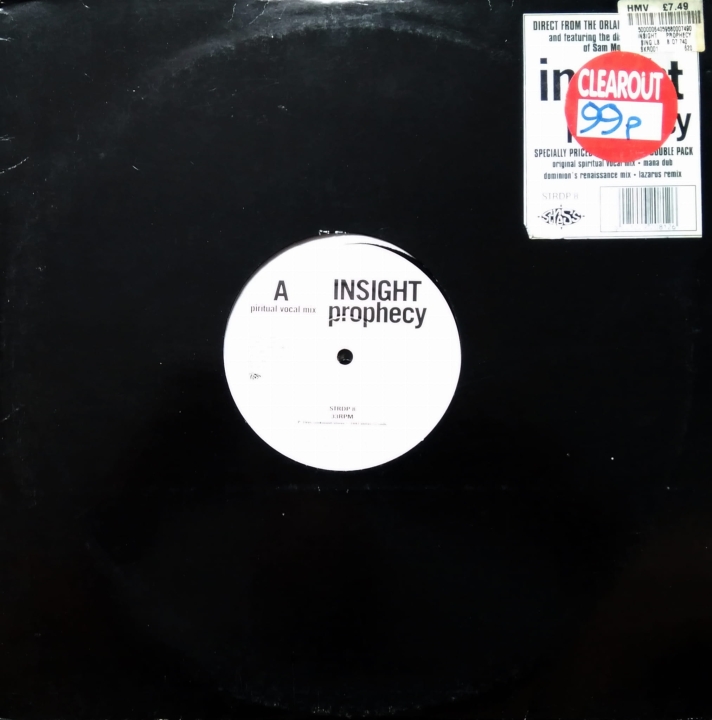 Insight ‎– Prophecy Stress Records ‎– STRDP 8