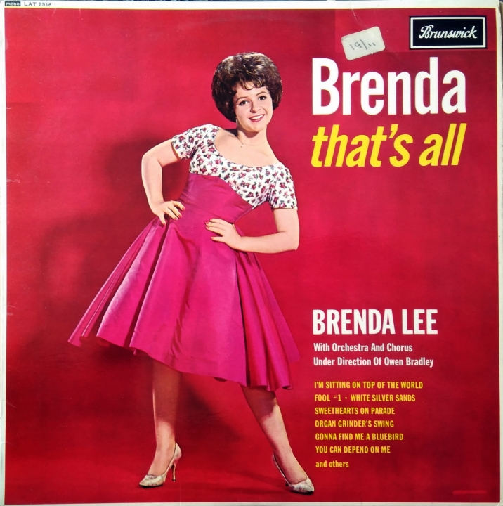 Brenda Lee ‎– That's All Brunswick ‎– LAT.8516