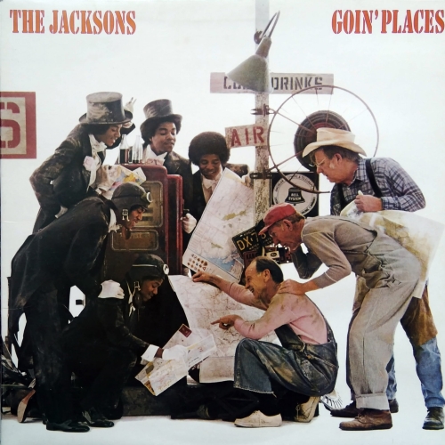 The Jacksons ‎– Goin' Places  Epic ‎– EPC 86035
