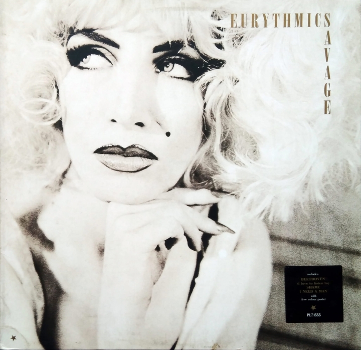Eurythmics ‎– Savage RCA ‎– PL 71555 + Poster