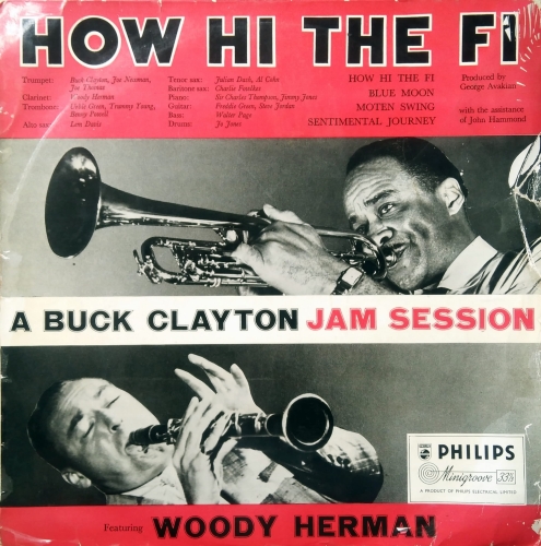 Buck Clayton Featuring Woody Herman ‎– How Hi The Fi Philips ‎– BBL 7040