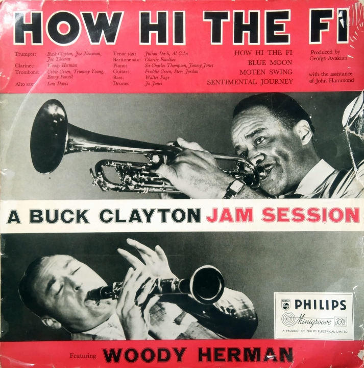 Buck Clayton Featuring Woody Herman ‎– How Hi The Fi Philips ‎– BBL 7040