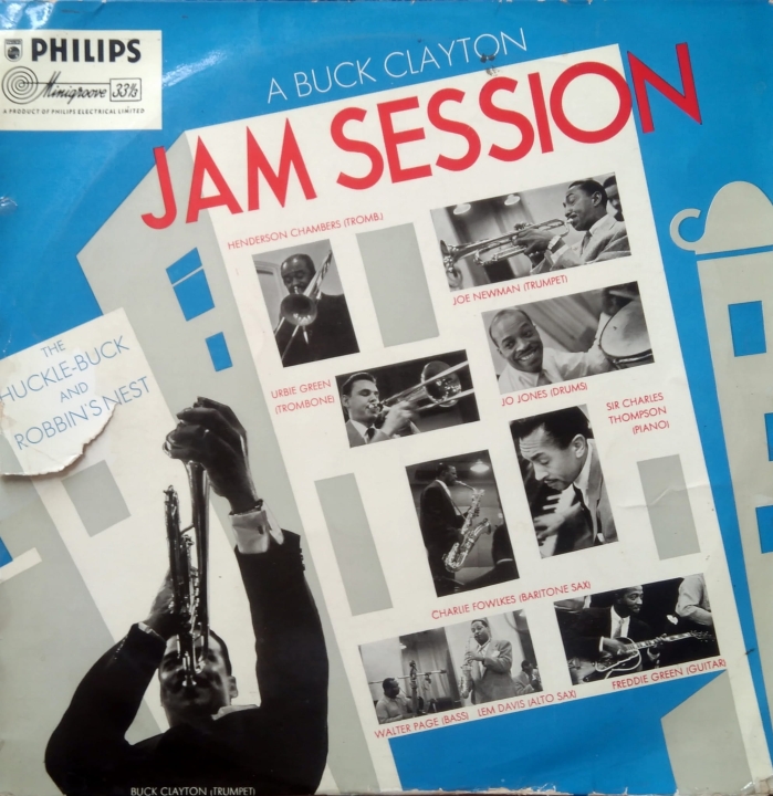 Buck Clayton ‎– A Buck Clayton Jam Session (The Huckle-Buck And Robbin's Nest) Philips ‎– BBL.7032