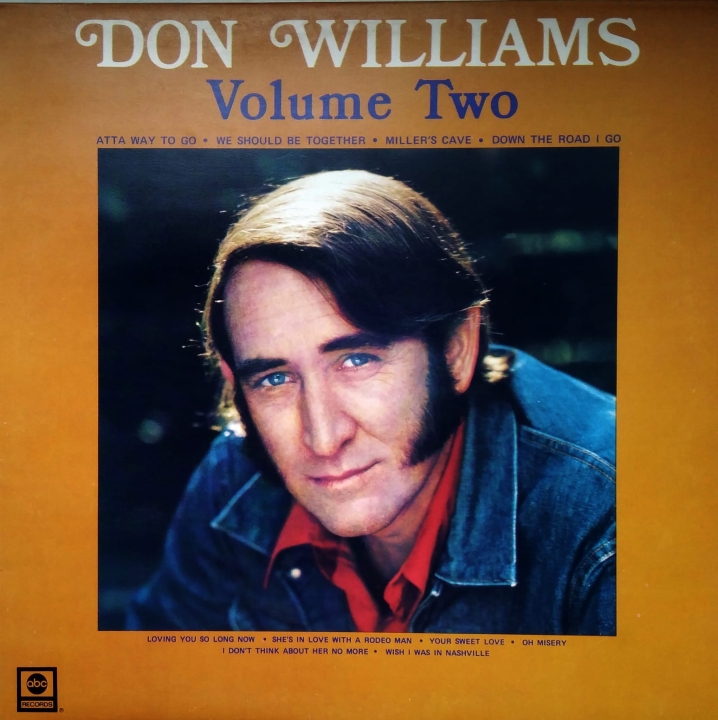 Don Williams ‎– Volume Two ABC Records ‎– ABCL 5154