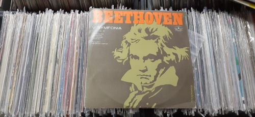 Beethoven - Państwowa Orkiestra Filharmonii Łódzkiej Conducted By Henryk Czyż ‎– V Symfonia C-Moll Op. 67 Polskie Nagrania Muza ‎– SX 1164 Vinyl,LP