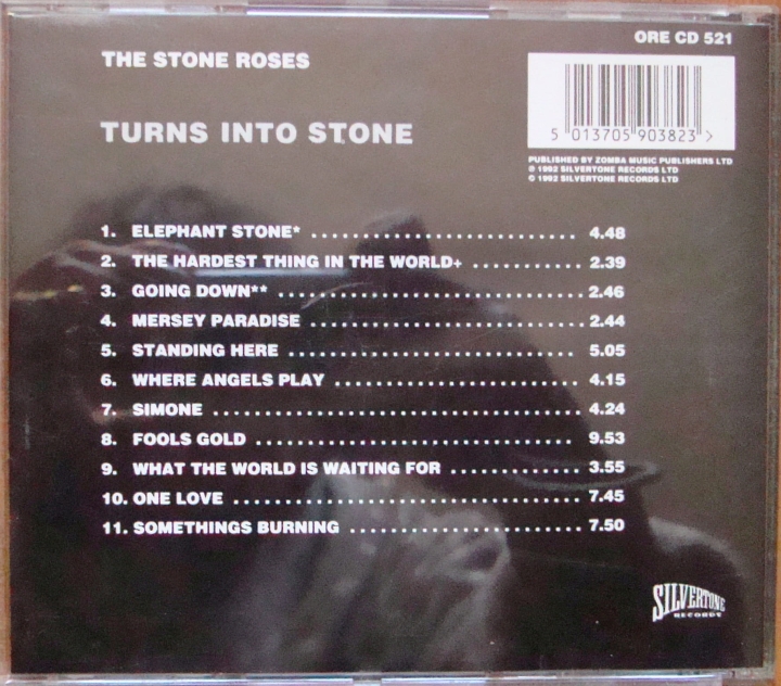 The Stone Roses ‎– Turns Into Stone