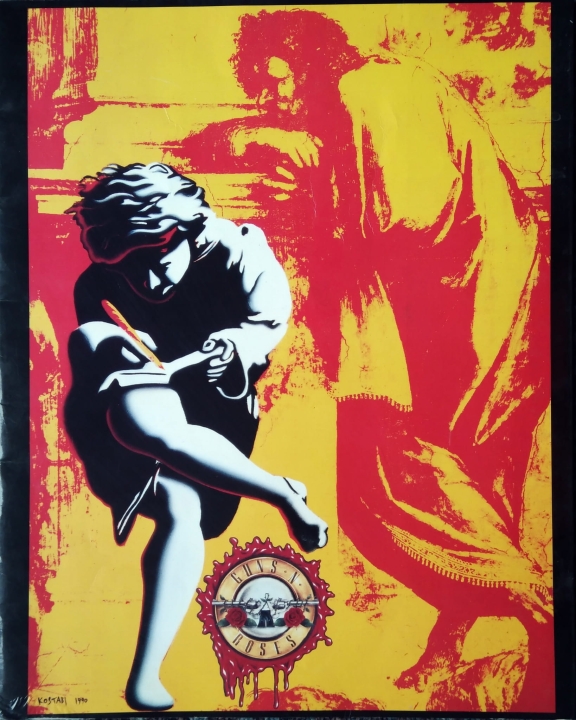 "Guns N' Roses" Tourbook Use Your Illusion Tour 1991 Booklet