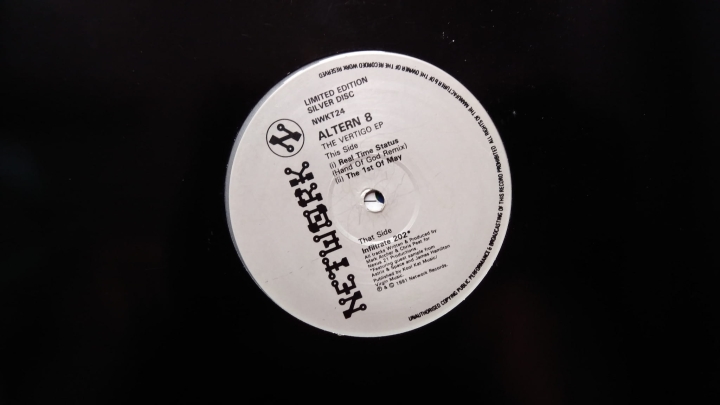 Altern 8 ‎– The Vertigo E.P Network Records ‎– NWKT 24