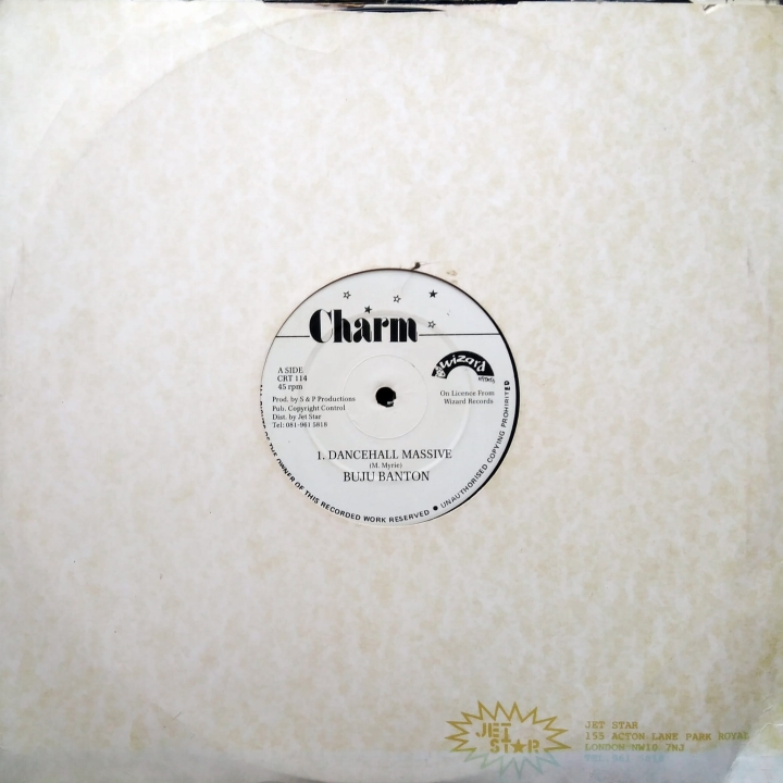 Buju Banton ‎– Dancehall Massive Charm ‎– CRT 114