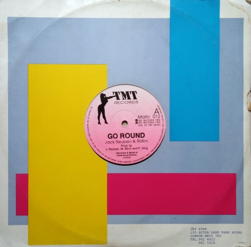 Jack Reuben & Ridler Featuring Robbie Ellington ‎– Go Round TMT Records ‎– Matic 012