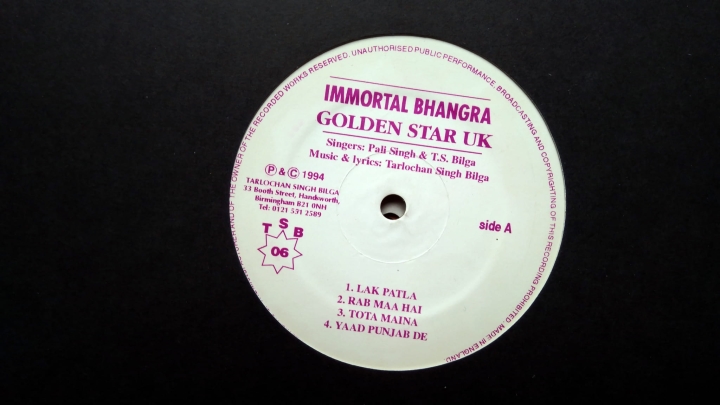 Immortal Bhangra Golden Star UK TSB 06
