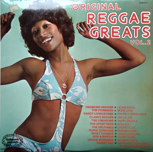 Various ‎– Original Reggae Greats - Vol. 2 Hallmark Records ‎– SHM 827