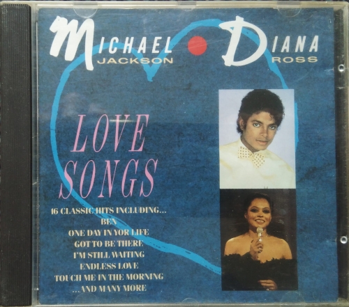 Michael Jackson • Diana Ross ‎– Love Songs Telstar ‎– TCD 2298