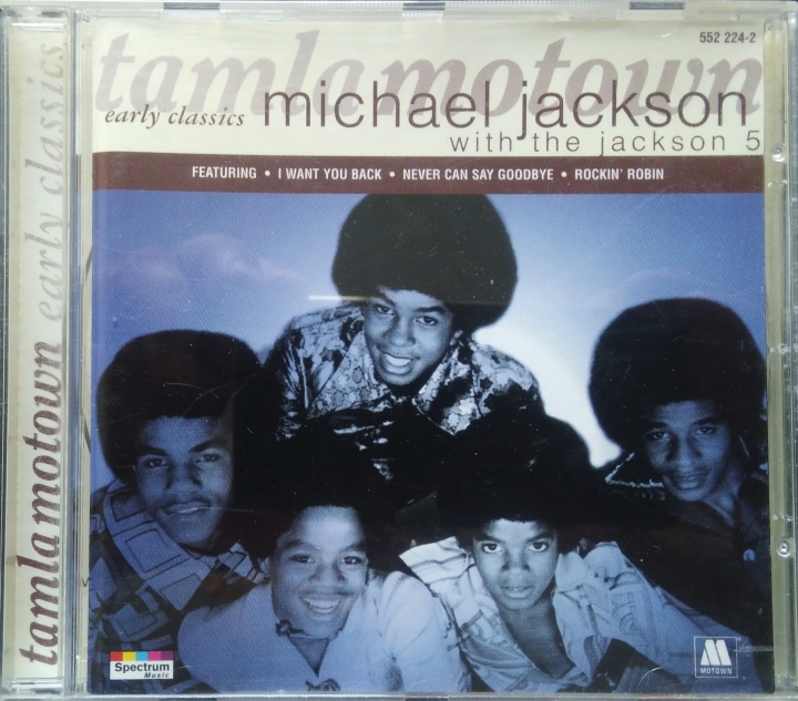 Michael Jackson With The Jackson 5 ‎– Early Classics Spectrum Music ‎– 552224-2