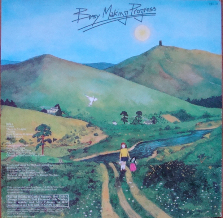 Progress ‎– Busy Making Progress BBT 111 Rock ,Folk Rock, Pop Rock, Prog Rock