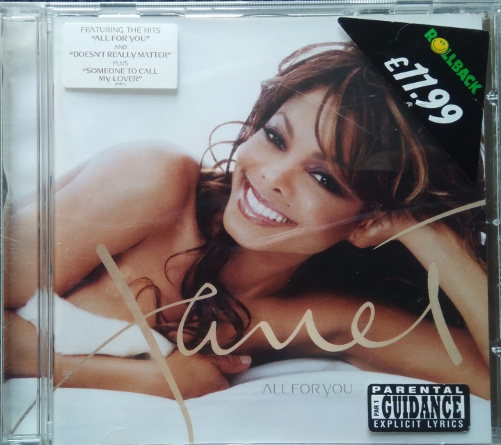 Janet* ‎– All For You Virgin ‎– 7243 8 10144 2 4