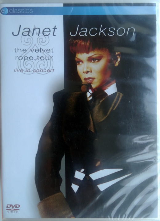 Janet Jackson ‎– The Velvet Rope Tour - Live In Concert EV Classics ‎– EVDVD017