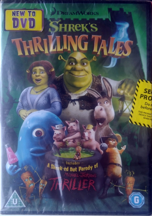 Shrek's Thrilling Tales [NEW / SEALED] 2012 DSA 1437 Michael Jackson Thriller Parody